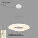 Ljojo Acrylic Donut LED Chandelier Pendant Light - Nordic Creative Style for Living Room Bedroom