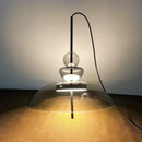 Nordic Glass Pendant Light Clear Gray Modern Hanging Lamp by Ljojo