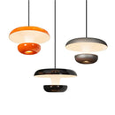 Modern Orange Black White Pendant Light Fixture for Dining Room Kitchen Island by Ljojo