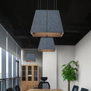 Nordic Felt Led Pendant Lights Chandeliers by Ljojo for Living Dining Room and Bedroom Decor