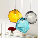 Ljojo Classic Iron/Glass Pendant Lights - Modern E27 Indoor Bedroom Decor Fixtures