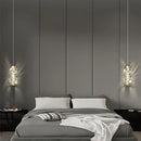 Ljojo Crystal Pendant Light Chandelier Modern Stylish Lighting Fixture for Bedroom Hallway Decor