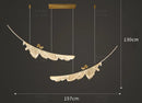 Ljojo LED Pendant Chandeliers for Modern Home Living & Dining Room Lighting