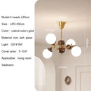 French Retro Glass Ball Chandelier Pendant Lamp Home Decor Lighting by Ljojo