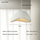 Ljojo Modern Nordic Brim Resin LED Pendant Light Chandelier for Home Decor