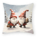 Christmas Cartoon Animal Printed Pillowcase by Ljojo: Decorative Throw Cover for Sofa, Living Room, Cushion
