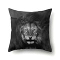 Lion Pattern Polyester Cushion Cover by Ljojo - Home decoration Pillow Cover