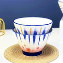 Ljojo 5 Inch Ceramic Rice Porridge Bowl Fruit Salad Breakfast Dim Sum Bowl