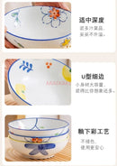 Ljojo 5 Inch Ceramic Bowl Set for Vegetables, Soup, Eggs, Air Fryer, Salad, Noodles