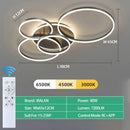 Ljojo Nordic Simple Acrylic LED Ceiling Light for Bedroom Living Room, Home Decoration Lighting Fixtures