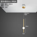 Ljojo Minimalist Iron Acrylic LED Chandelier Designer Lighting for Restaurant & Living Room