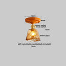 Ljojo LED Ceiling Lights: Modern Nordic Style Aluminum Glass Lamp for Indoor Living Room