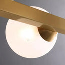 Nordic Glass Pendant Light Fixture for Dining Room Kitchen Chandelier by Ljojo