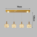 Ljojo Luxury Crystal Chandelier Pendant Light for Living Room Dining Room Ceiling Lighting