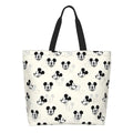 Ljojo Mickey Mouse Head Shoulder Bag - Large Capacity Stylish Women's Shopping Bag