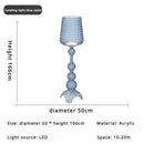 Italian Design LED Floor Lamp Creative Hollow Acrylic Standing Light by Ljojo