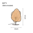 Bamboo Woven Floor Lamp - Elegant Living Room Study Hotel Atmosphere - Ljojo