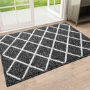 Ljojo Low-Profile Indoor Doormat Washable Absorbent Resist Dirt Non Slip Entryway Mats