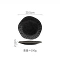 Ljojo Matte Ceramic Steak Plate Pasta Sushi Salad Molecular Cuisine Tableware