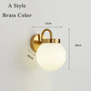LED Chrome Wall Sconce Light Modern Bedroom Decor - Ljojo