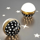 LED Ceiling Lamp Modern Nordic Moon Design Remote Control Light Fixture Ljojo