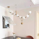 Ljojo LED Chandelier Ceiling Lamp for Modern Bedroom and Dining Room