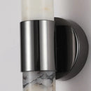 Ljojo Marble LED Wall Light Dimmable Sconce - Black Metal - Bedroom, Parlor, Kitchen