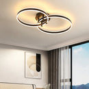 Modern LED Ceiling Light Chandelier for Living Room Bedroom by Ljojo White Simple Home Decor Lighting