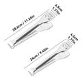 Ljojo Little Bear Pattern Stainless Steel BBQ Tongs - Non-Slip Grip, Multi-Use Utensil