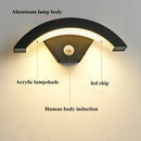 18w Outdoor Waterproof LED Wall Lamps - Modern Aluminum Garden Porch Lighting by Ljojo