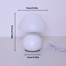 Dimmable Mushroom LED Table Lamp USB Powered | Modern Minimalist Home Desktop Lighting by Ljojo