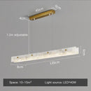 Modern Luxury Gold Marble Chandelier Pendant Lamp for Dining Room Kitchen Bedroom Lighting by Ljojo