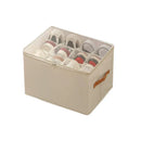 Ljojo™ Shoe Storage Box: Foldable Dust-proof Organizer for Wardrobe and Socks