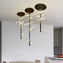 Nordic Glass Bubble LED Chandelier Modern Ceiling Light Living Room Dining Bedroom by Ljojo