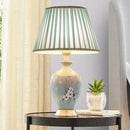 Ljojo Luxe Ceramic Table Lamp for Living Room & Bedroom décor