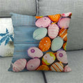 Easter Bunny Eggs Printed Pillow Covers 45x45cm - Ljojo Easter Decorations