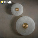 Ljojo Alabaster Stone LED Wall Sconce Light for Foyer Staircase Decor