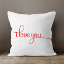 Ljojo LOVE Print Cushion Cover for Home Decor