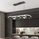Modern Minimalist Aluminum Led Chandelier Pendant Lamp for Dining Room Bedroom Living Room by Ljojo