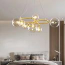Modern Glass Chandeliers | LED Pendant Lights for Living Room | Ljojo Lighting