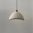 Wabi-Sabi Style Retro Pendant Lights Linen Fabric Chandeliers by Ljojo