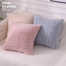 Ljojo Luxury Fluffy Fur Pillow Cover Modern Home Decorative Cushions