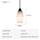 Marble Chandelier Luxury Living Room Bedroom High-end Lamps - Ljojo