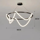 Modern Long Hose Led Ceiling Chandelier for Dining Room Kitchen Bar Pendant Lighting by Ljojo