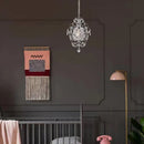Ljojo Mini Crystal Chandelier Pendant Light - Ideal for Kitchen, Bedroom, Dining Area