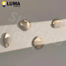 Ljojo Wabi Sabi Style Cement Wall Lamp Japanese Creative LED Light for Art Hotel Bedroom
