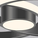 Aluminum Modern Chandelier for Dining Table and Bedroom Lighting by Ljojo