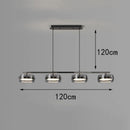 Modern Minimalist Glass LED Pendant Chandelier by Ljojo - High-end Home Decor Fixture
