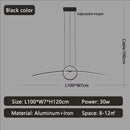 Ljojo LED Pendant Lights for Smart Home - Modern Hanging Lamp for Dining, Living, Kitchen