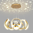 Ljojo Modern Lustre LED Chandelier Pendant Light for Home Decoration